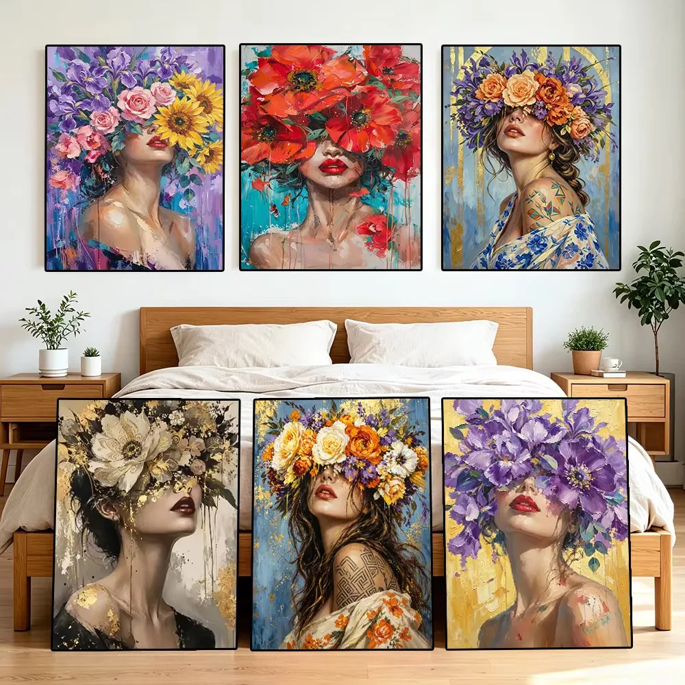 Diamond Painting Abstract Woma - Photo Mosaic Print review and price