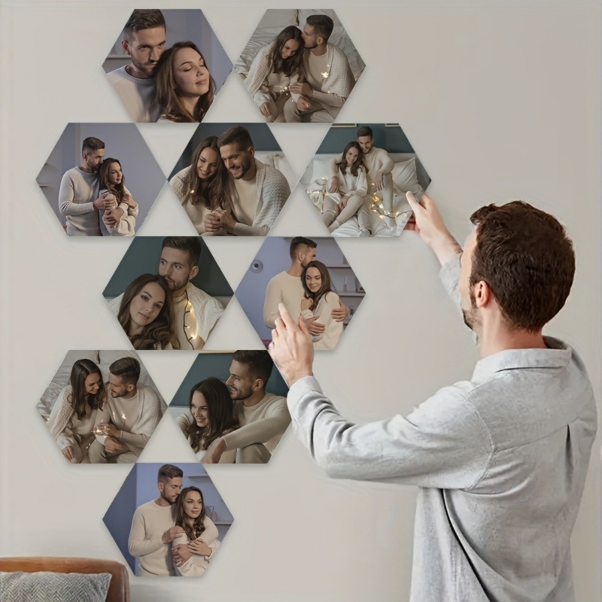 Custom Wall Decor — Modern Hex - Pet Portrait Custom review and price