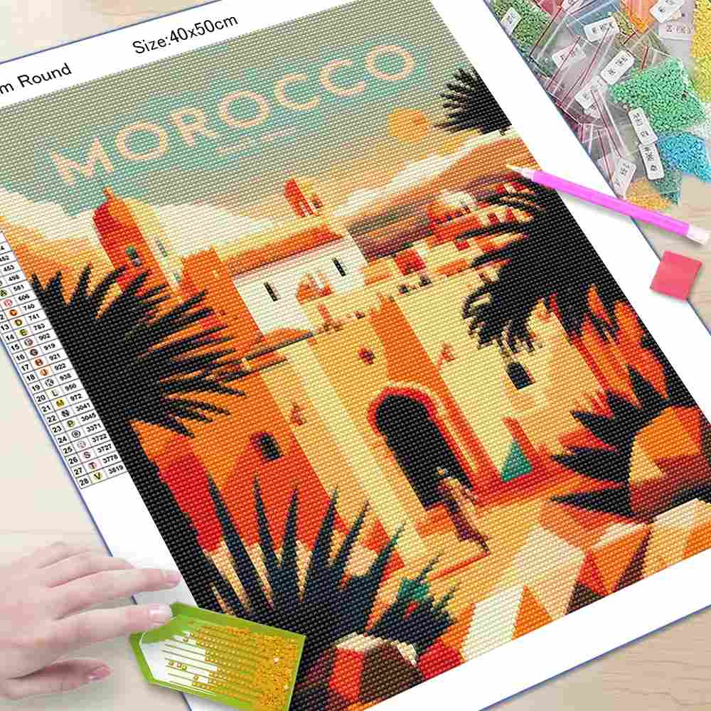 Diamond Painting DIY Rainbow W - Photo Mosaic Print review and price