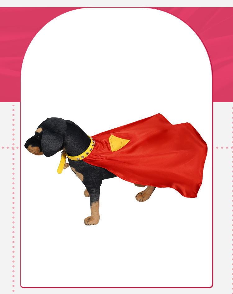 Red Krypto Cosplay Cloak Super - Pet Portrait Custom review and price
